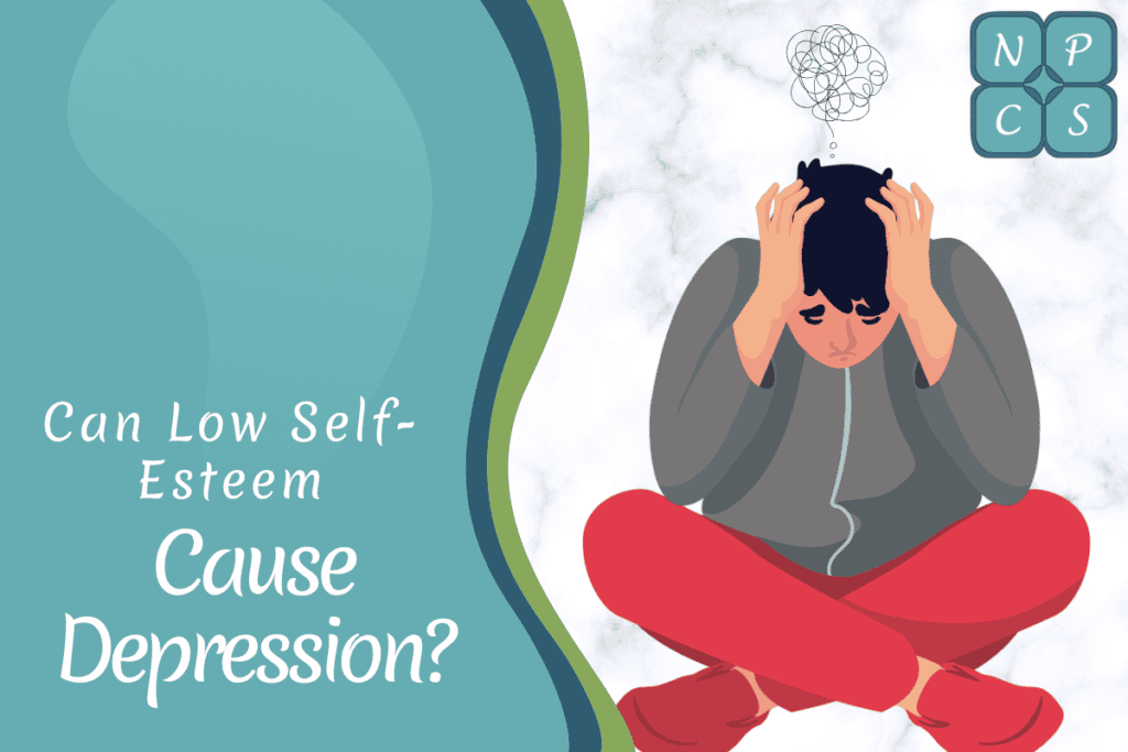 Can low self-esteem cause depression?