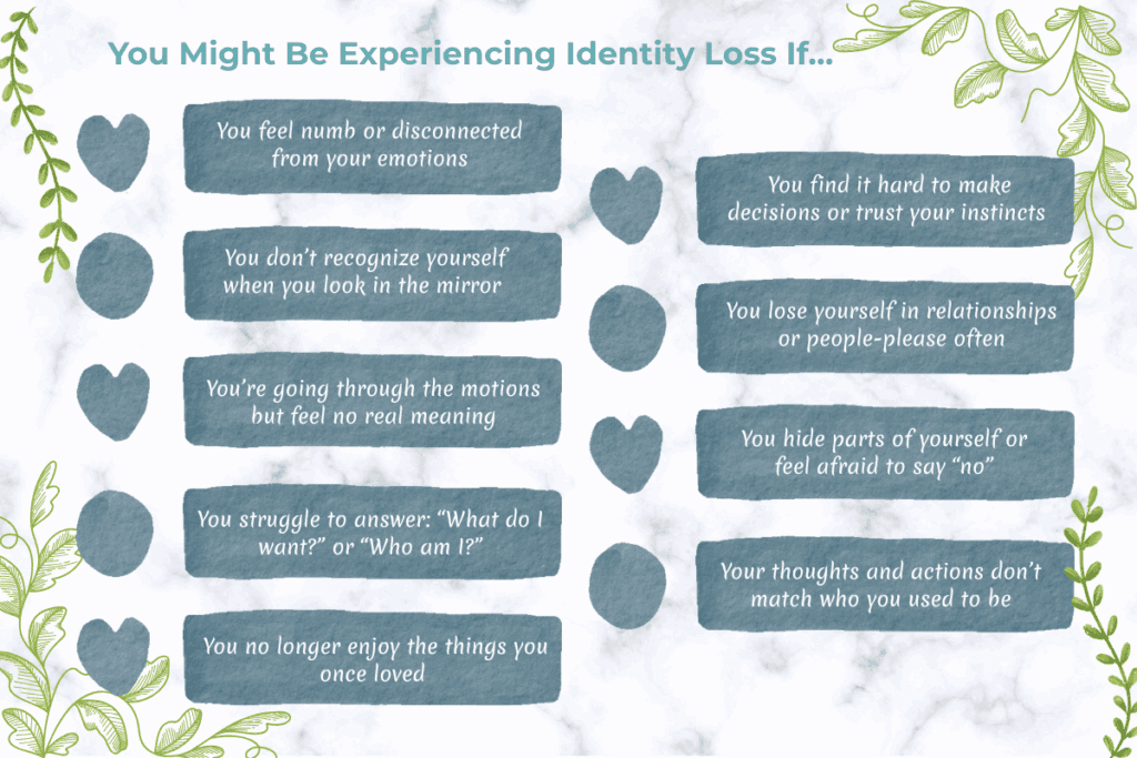 Signs You May Be Experiencing Identity Loss