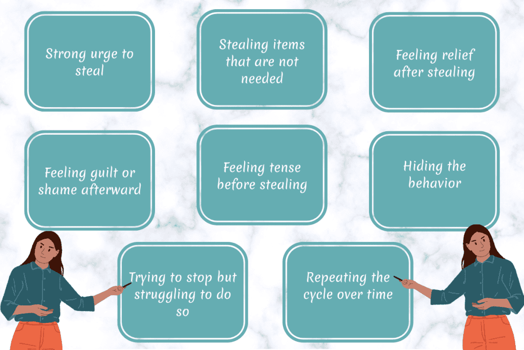 Kleptomania Symptoms